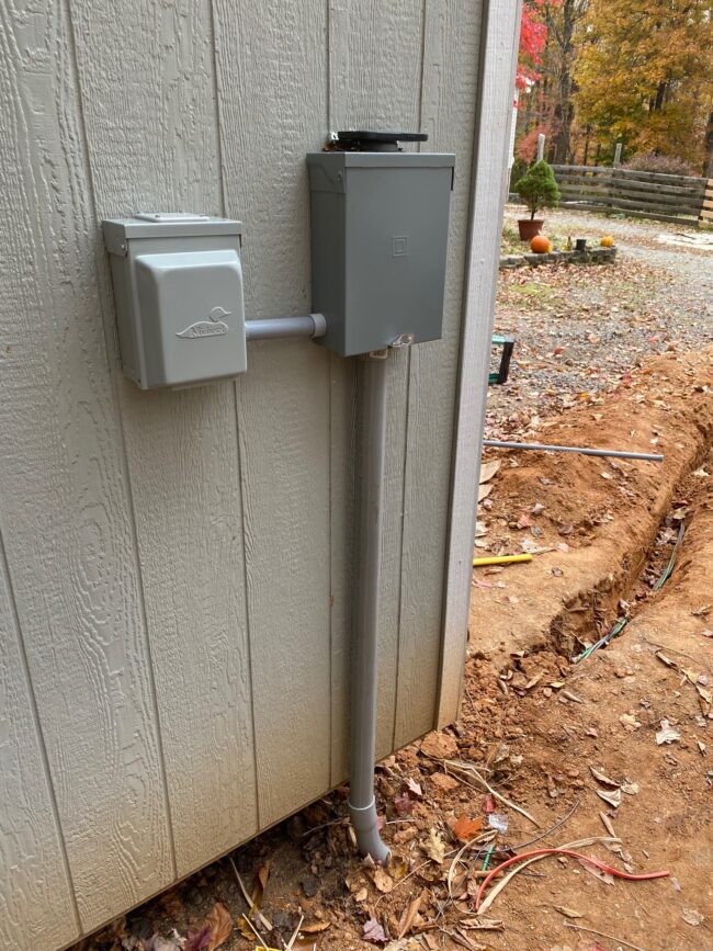 For Portable Generators, this is where you plug in your portable Generator.